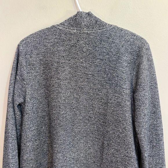 Roots Peppered Grey Open Cardigan Sweatshirt - Picture 11 of 15